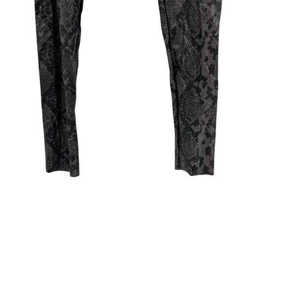 Commando Faux Leather Legging with Control Gray‎ Snake Print Size Small - Picture 5 of 9